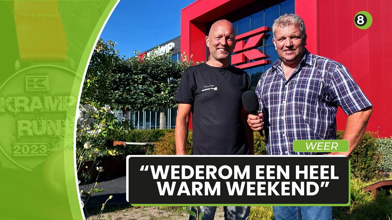 Hittegolf in de Achterhoek, weerboer voorspelt een snikheet weekend