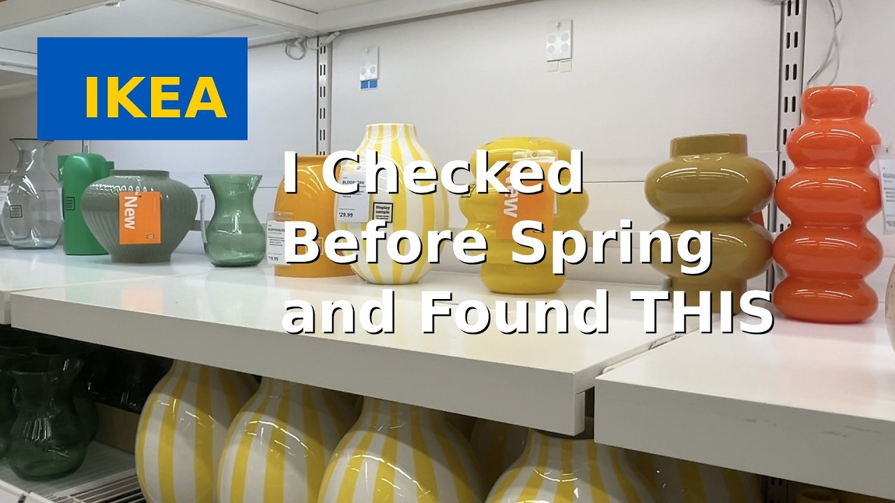 Found a Surprise Vine at IKEA & Almost Missed It! 🌿Early Spring Plant Tour! #ikeastoretour #plants
