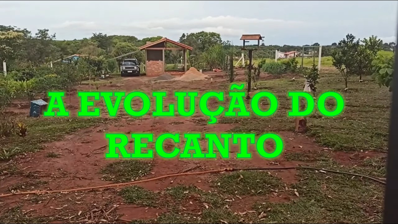 O Recanto Colibri evoluindo... Dezembro de 2022
