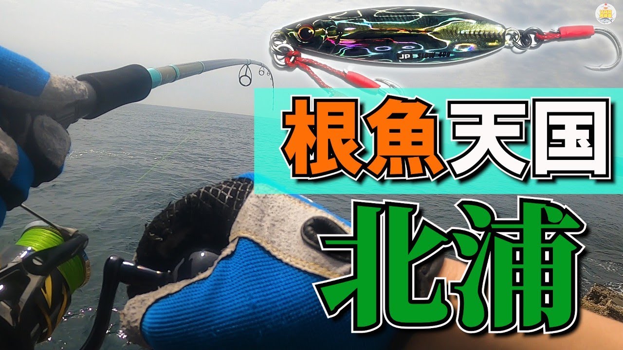 【ジグパラスロー】上げて落とすだけのショアスローで根魚が釣れまくる！【in宮崎北浦】