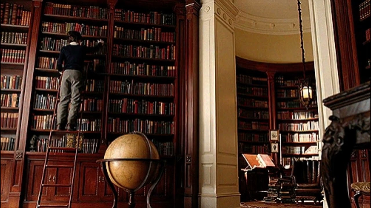 you're in the library, enjoy the silence and the stories in the books
