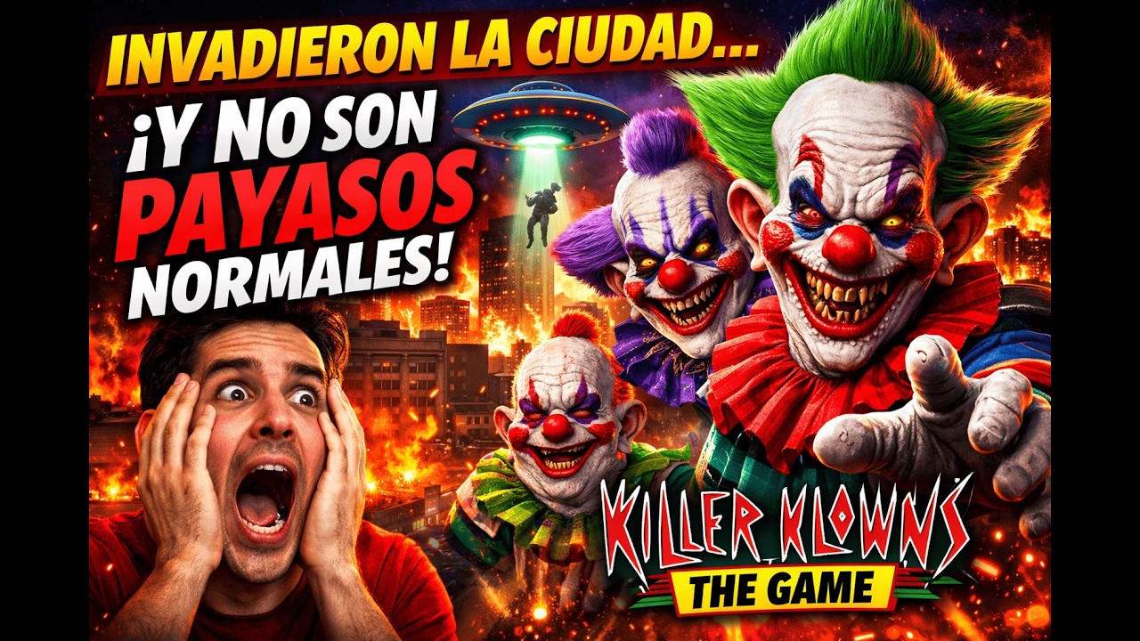 🤡 INVADIERON LA CIUDAD… ¡Y NO SON PAYASOS NORMALES! | Killer Klowns The Game