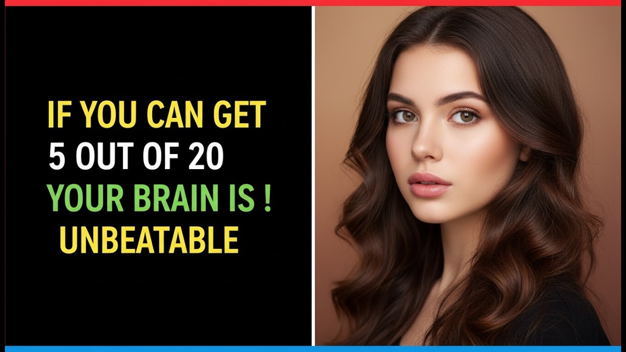IF YOU CAN GET 5 OUT OF 20 YOUR BRAIN IS UNBEATABLE! 😱 | QUIZX