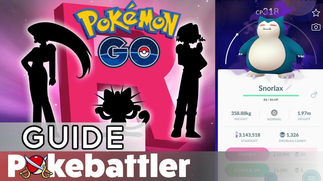 Pokebattler Team Rocket Video 1