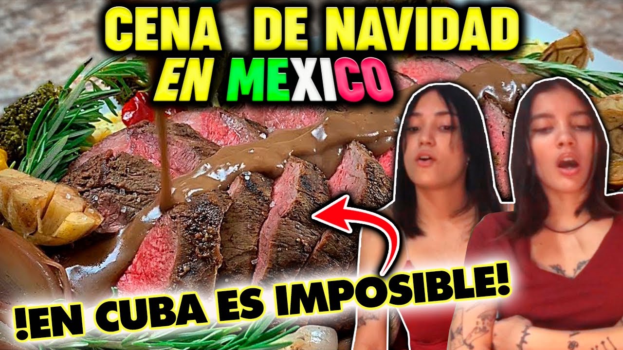 CUBANAS REACCIONAN A CENA NAVIDEÑA MEXICANA