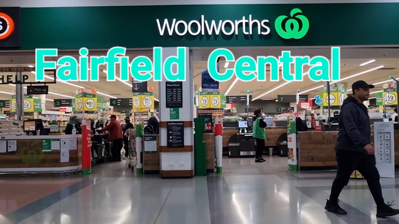 Woolworths Fairfield City Central Sydney 2023,daming sales
