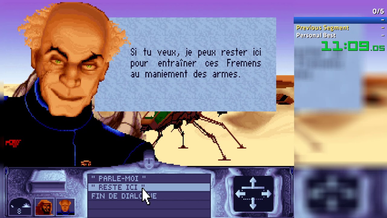 Dune Speedrun 00:31:15