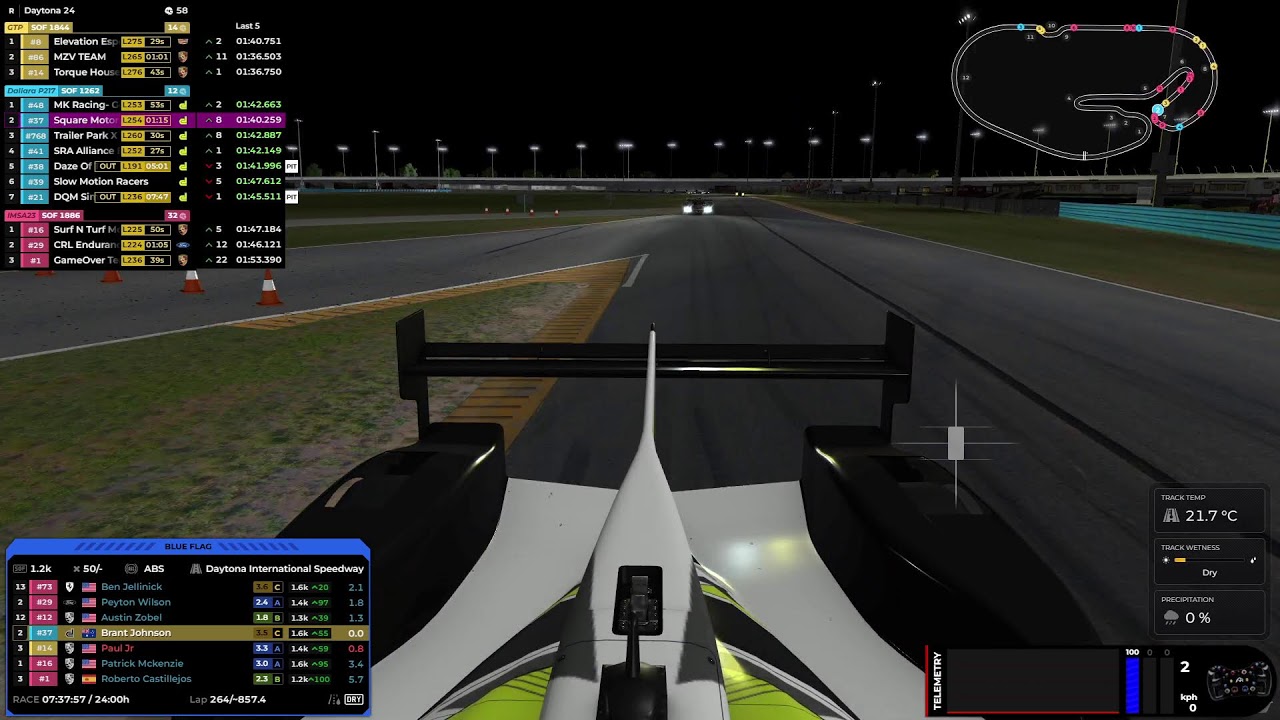 I Racing Daytona 24 Part 1
