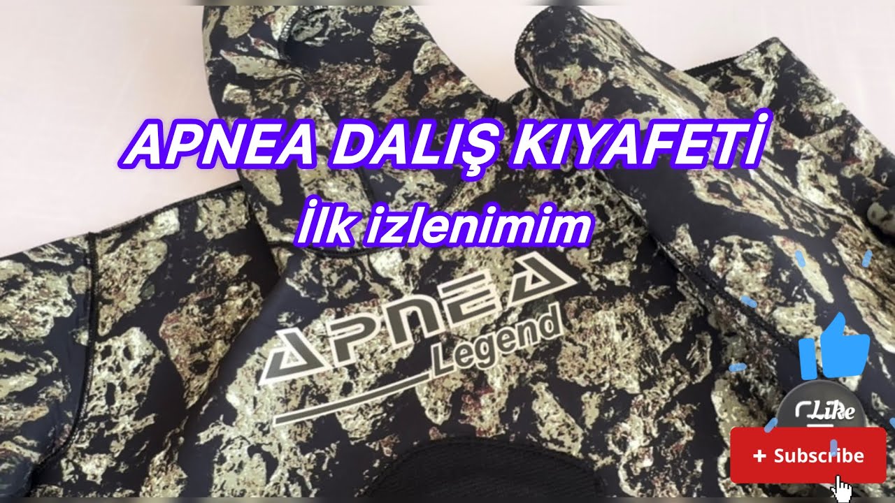 DALIŞ KIYAFETİ ALDIM APNEA LEGEND