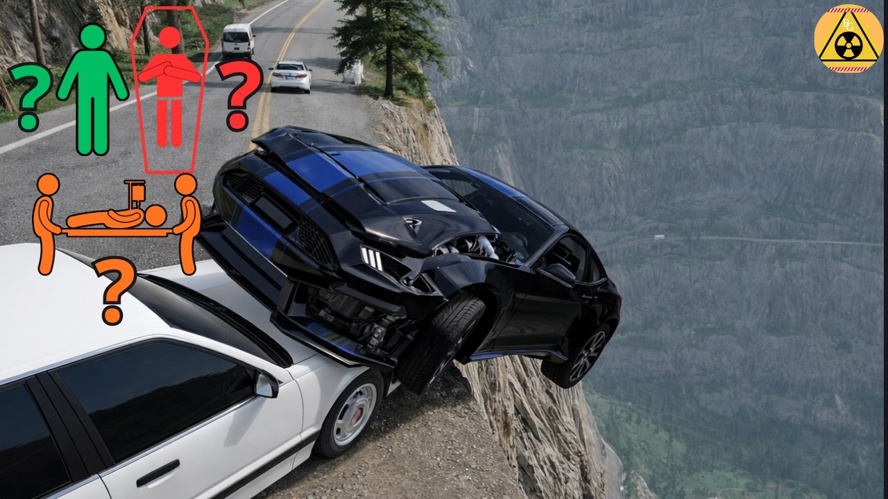 BeamNG – Extreme High‑Speed Slow Motion Crashes #37