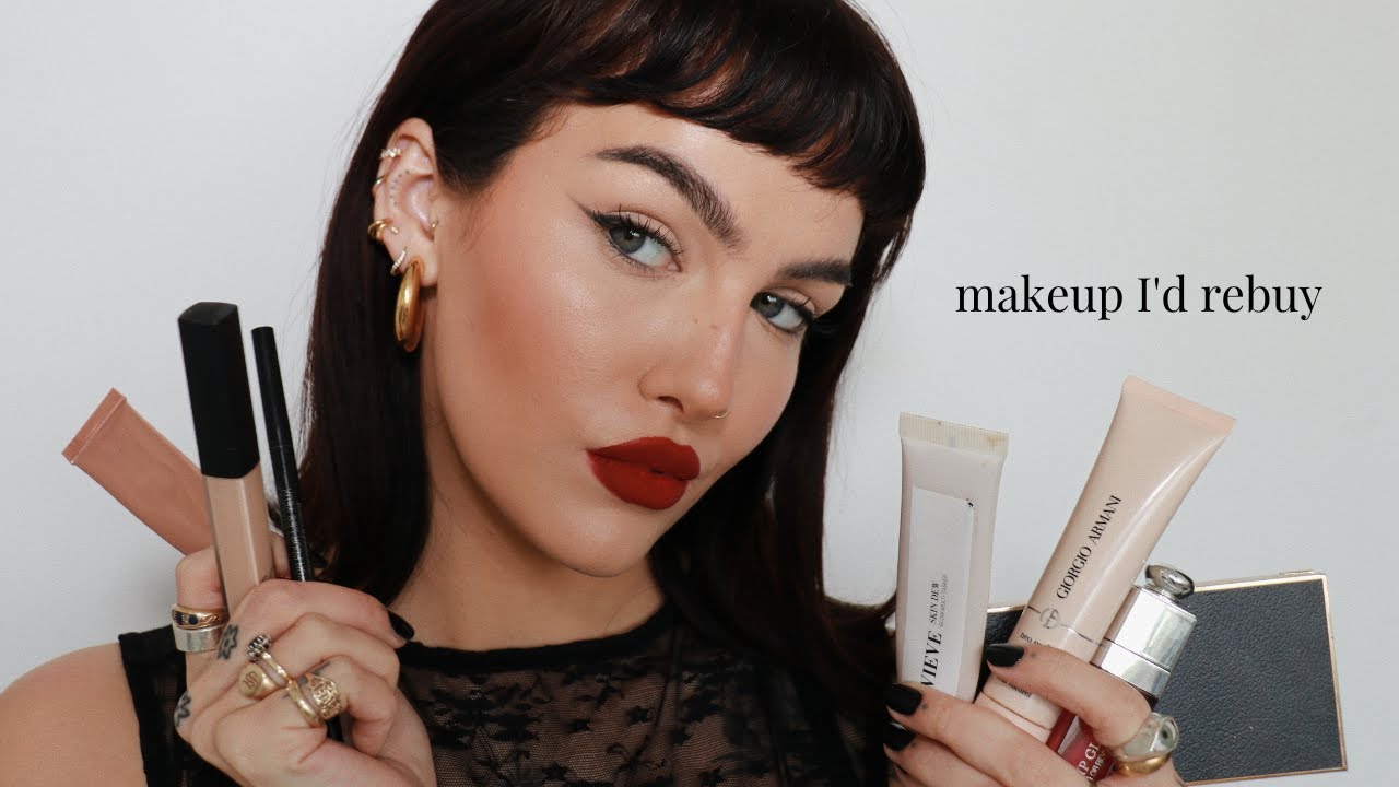 what I'd rebuy if I lost all my makeup!