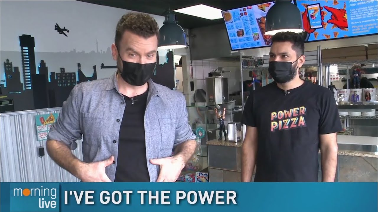 CHCH Morning Live Segment at POWER PIZZA