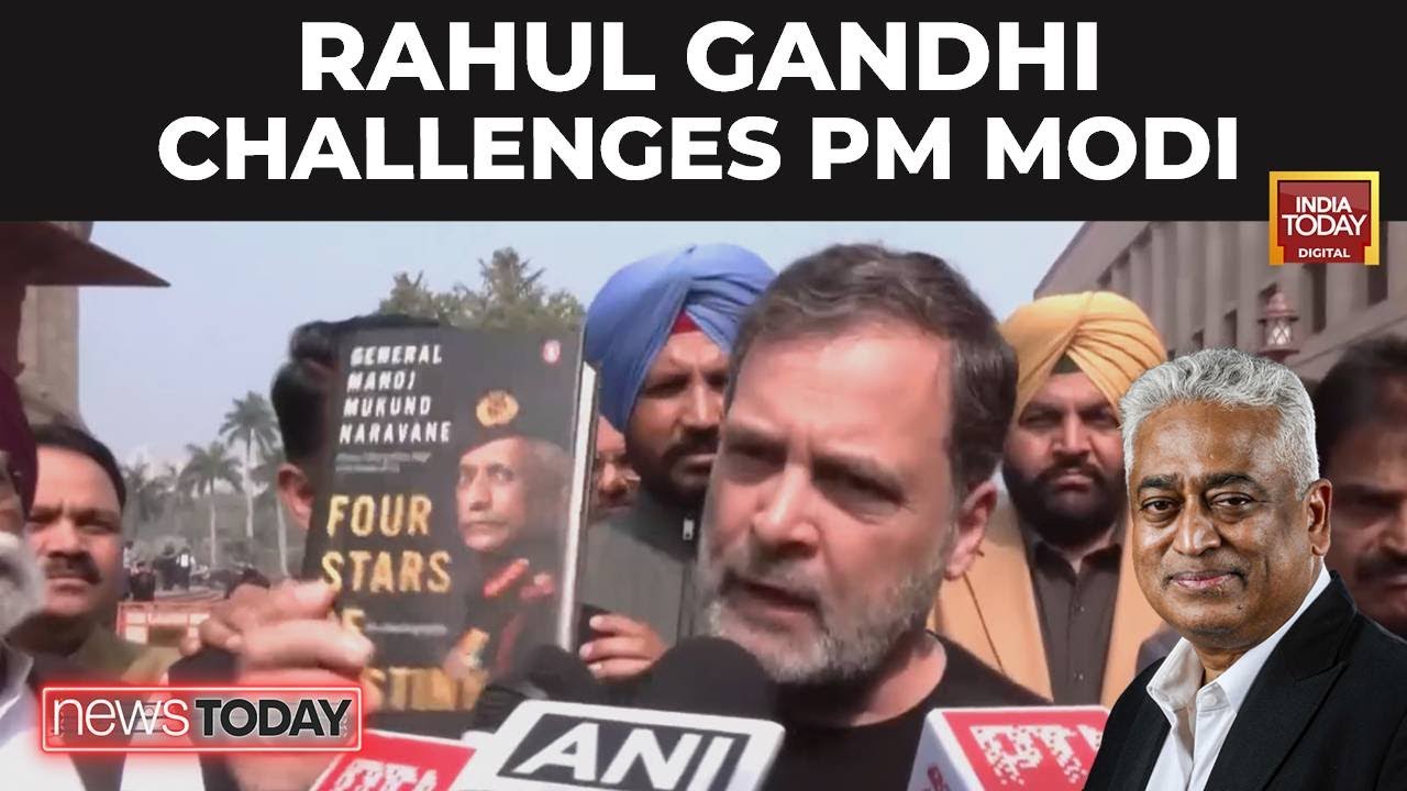 Rahul Gandhi Dares PM Modi With Gen Naravane's Memoir Amid Parliament Chaos | Rajdeep Sardesai