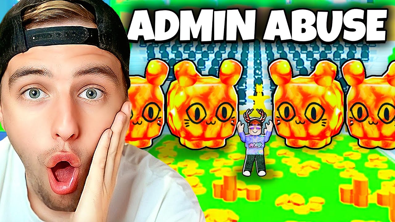 Tohle Byl Můj NEJVÍC UNLUCKY Admin Abuse V Pet Simulatoru 😓