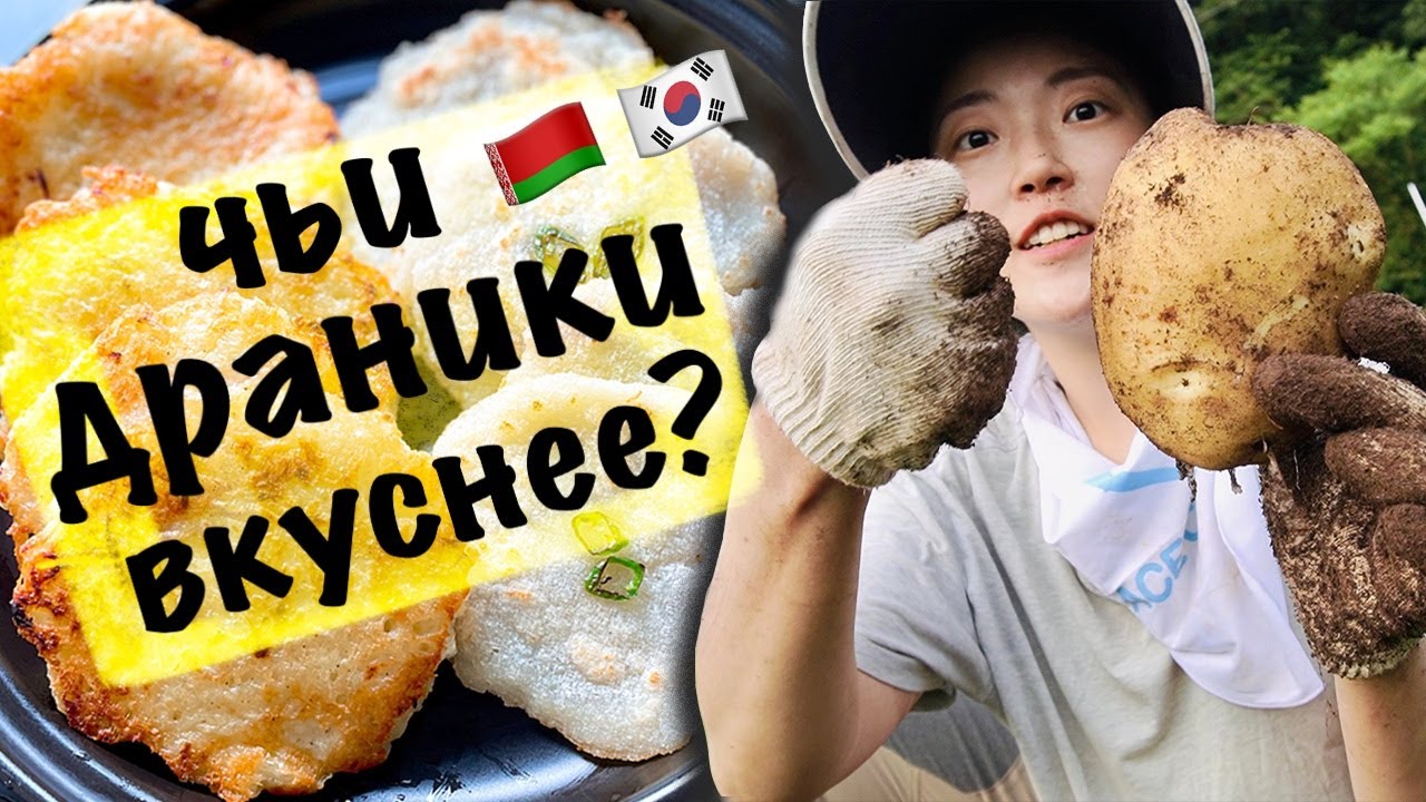 СРАВНИМ?! ДРАНИКИ VS КОРЕЙСКИЕ ДРАНИКИ из самого свежего картофеля! | Какую картошку мы вырастили?