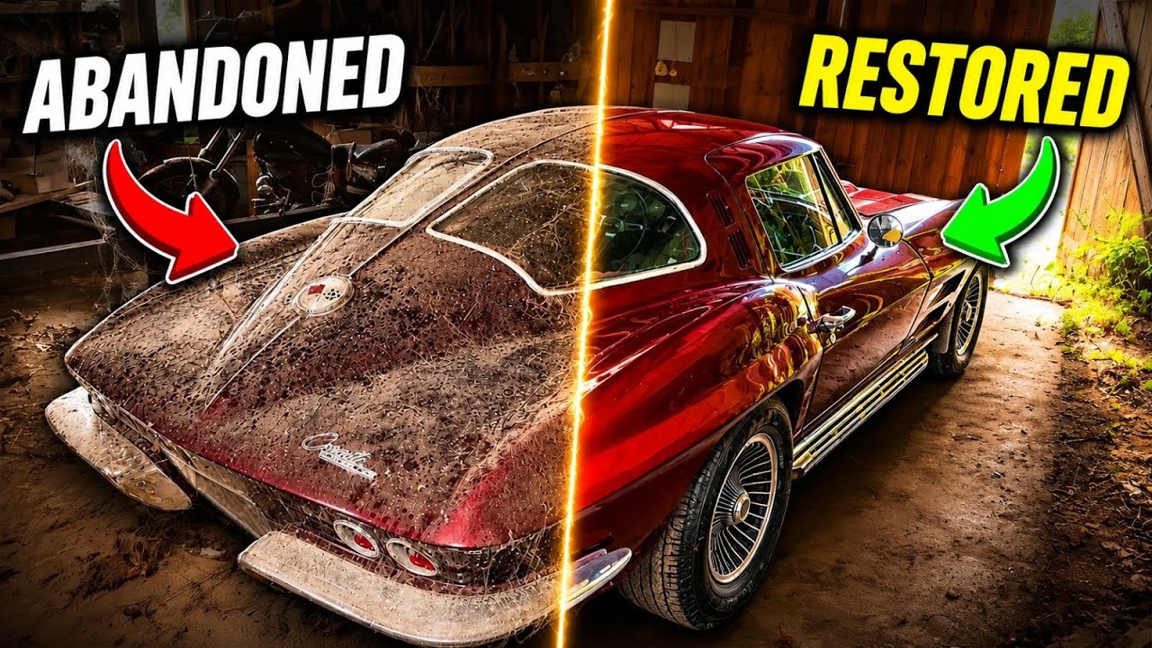 Restoring an ABANDONED 1963 Split Window Corvette!