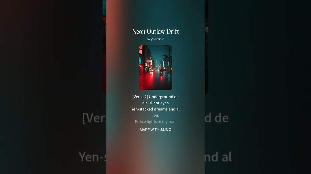 Neon Outlaw Drift
