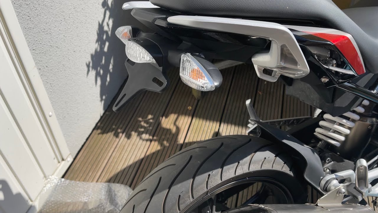 BMW G 310R Kennzeichenhalterung