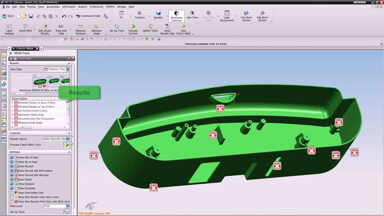 NX CAD with DFMPro