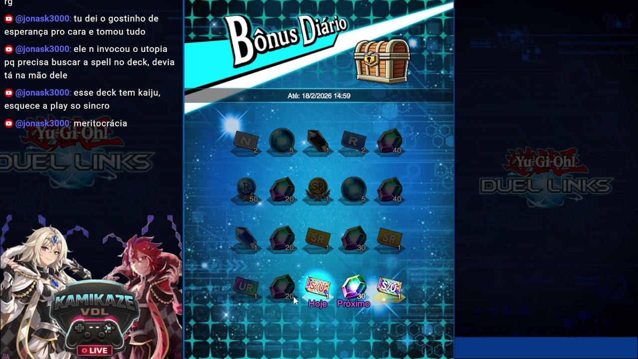 yu gi oh duel links testando tubarao e punk#44