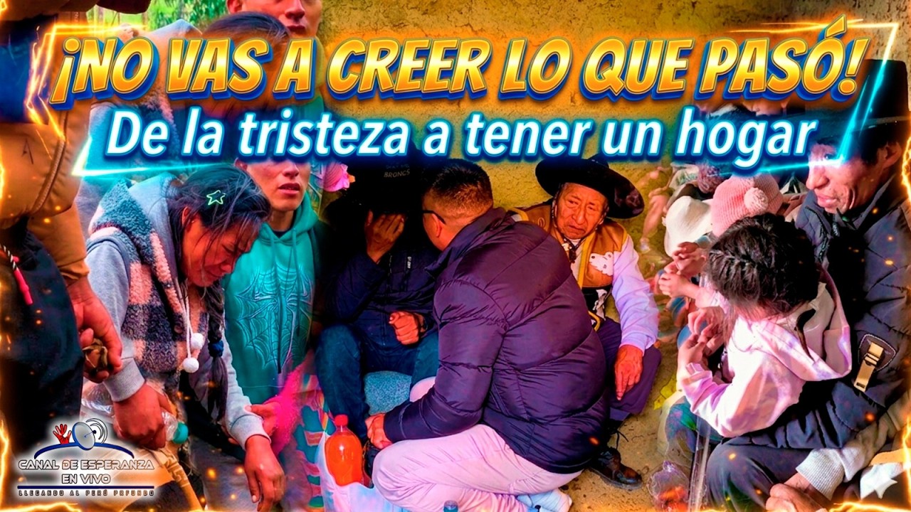 DE LA TRISTEZA A TENER UNA CASA