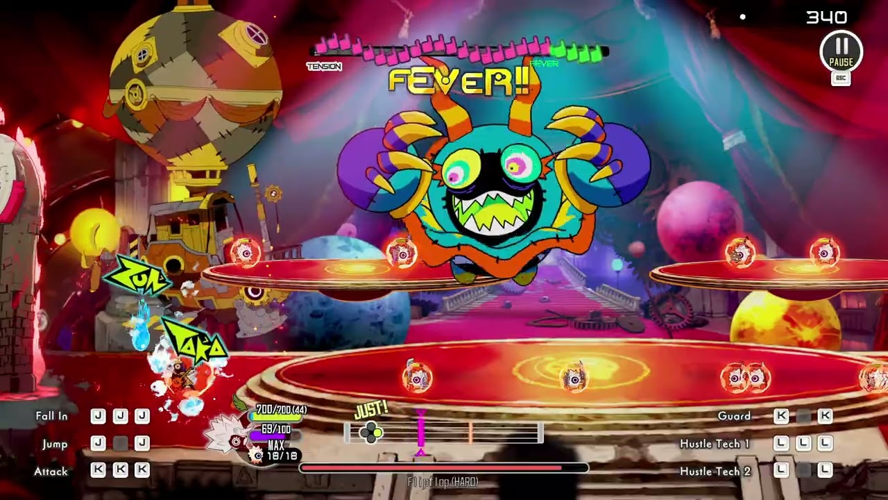 Harigittan and cobuns VS Flipflop (HARD) [First attempt] | Ratatan Gameplay