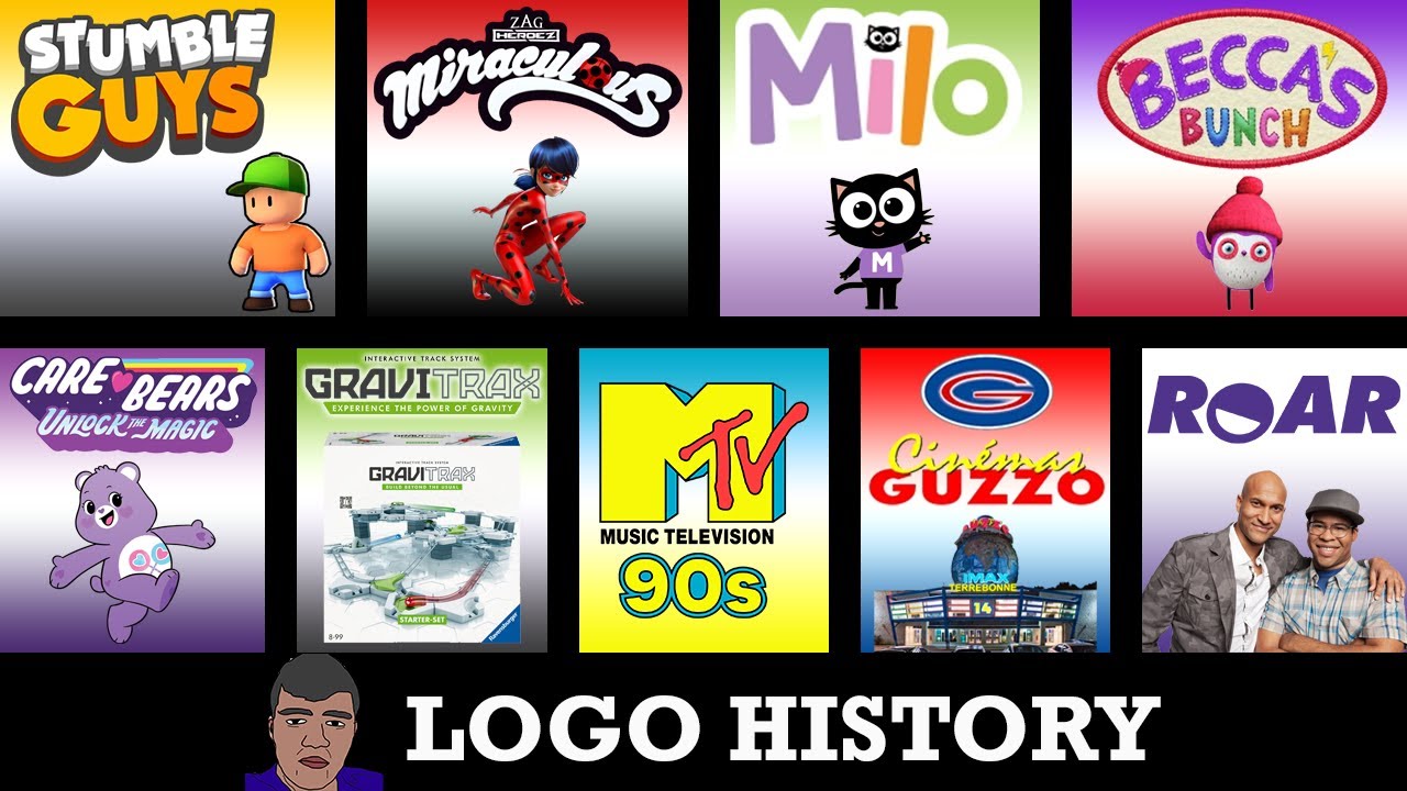 LOGO HISTORY - Milo, Stumble Guys, Becca's Bunch, Miraculous: Tales of Ladybug and Cat Noir & More..