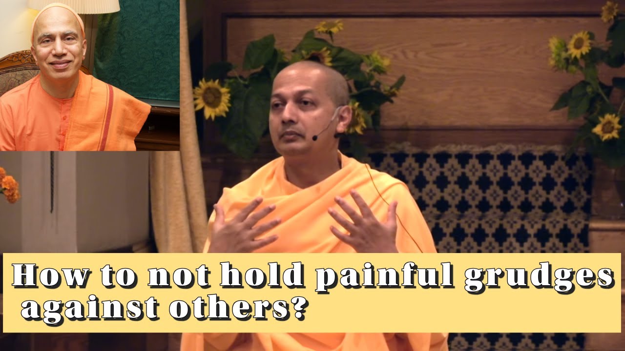 Do not hold painful grudges against others I Swami Tyagananda I Ramakrishna Sharanam