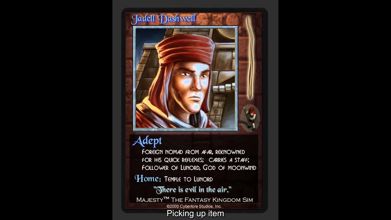 Majesty: The Fantasy Kingdom Sim - Adept Voice