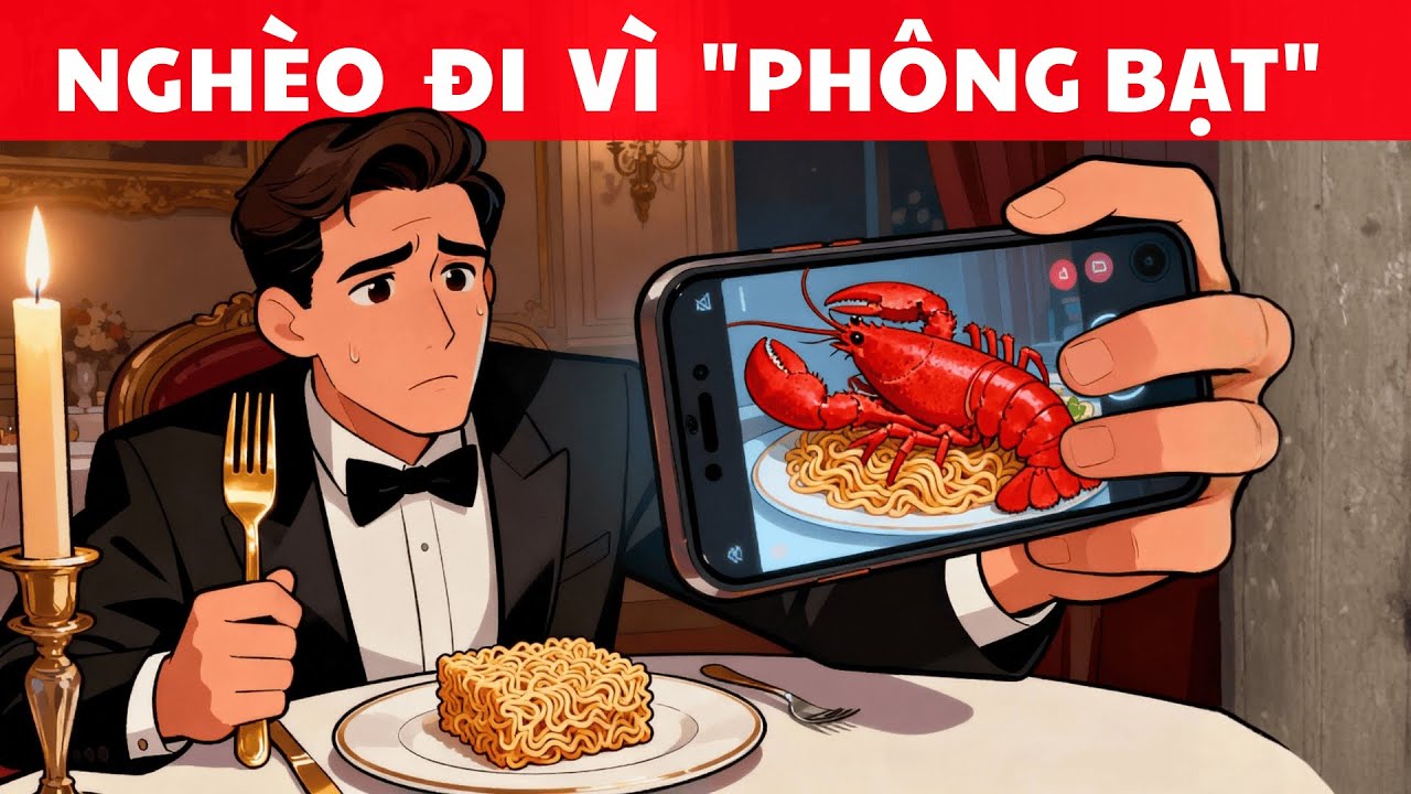 Bẫy PHÔNG BẠT: 7 Dấu Hiệu Bạn Đang Nghèo Đi Vì 
