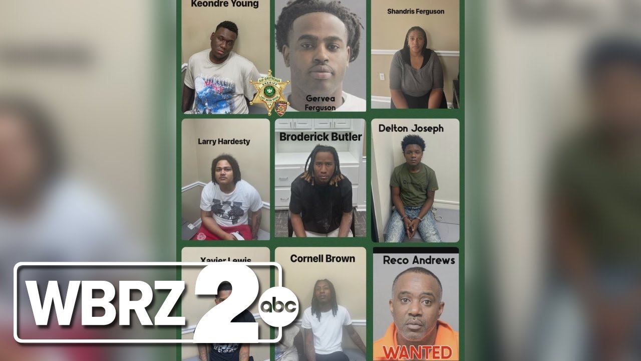 EBRSO, assisting agencies crack down on major drug bust; dozens arrested, connected with street gang