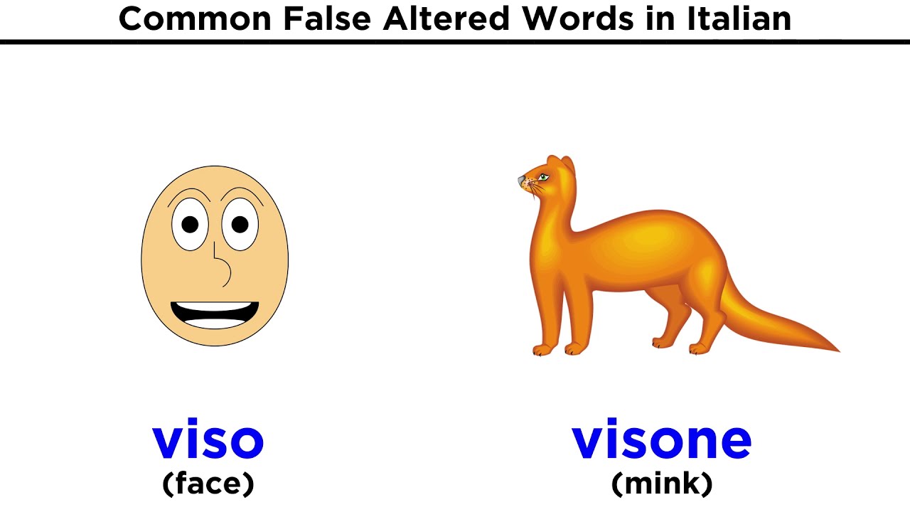 False Altered Words in Italian: Falsi Alterati
