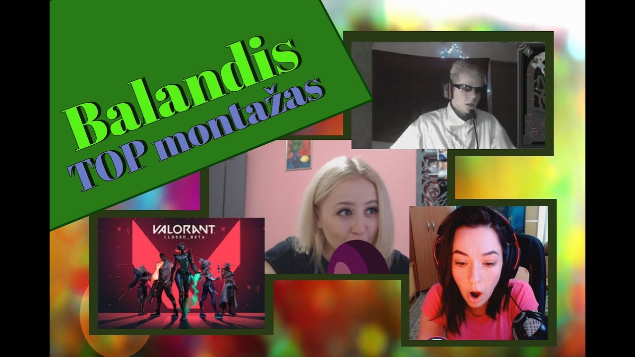 Top momentai #5 (2020 Balandis) - Ivan, Kamil3e talentas, Sponsorius Žygis drama, Valorant,  ir kt.