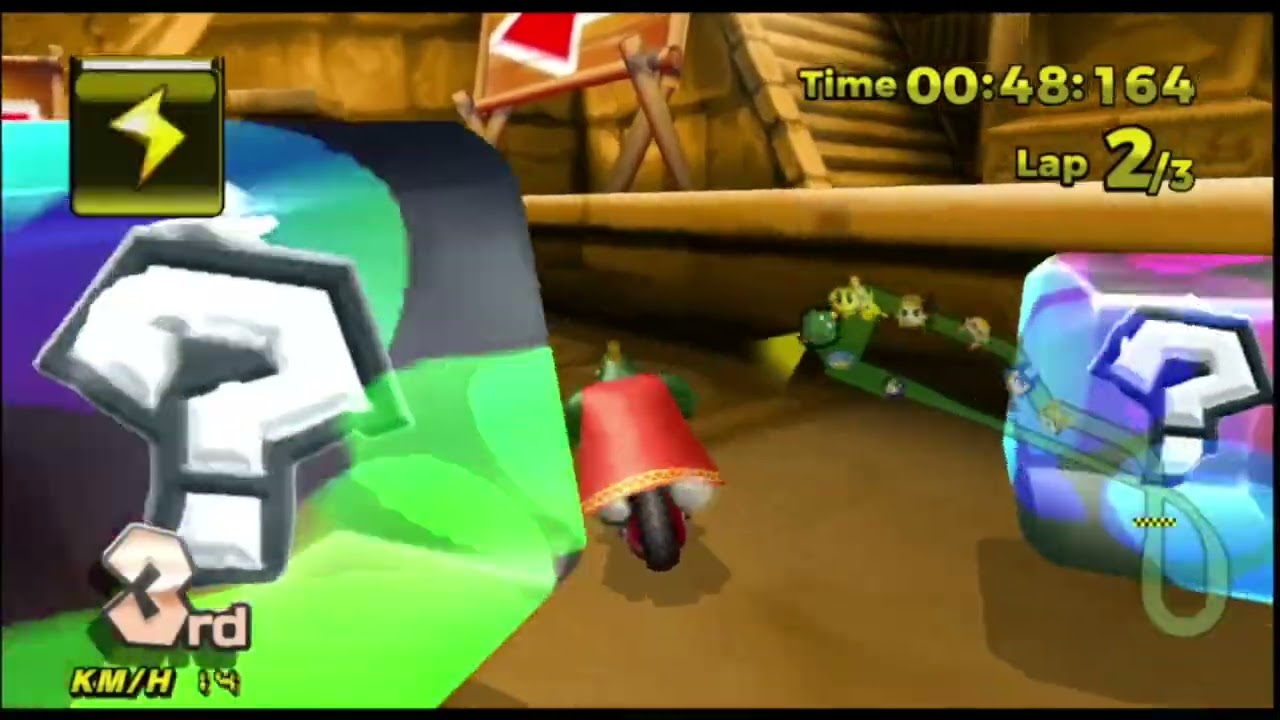MKWii Deluxe: Green Edition - Grand Prix GP Bell Invincibility Cup as King K. Rool [200cc]