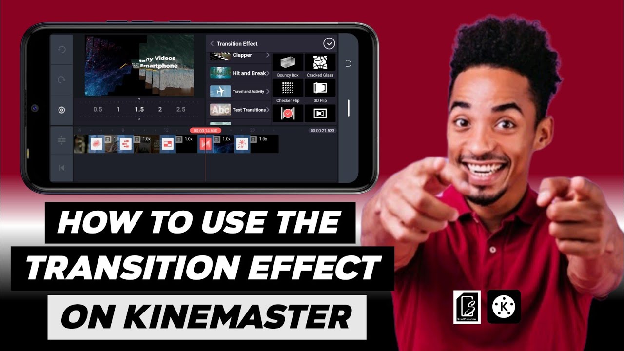 How to Use the Transition Effect on Kinemaster