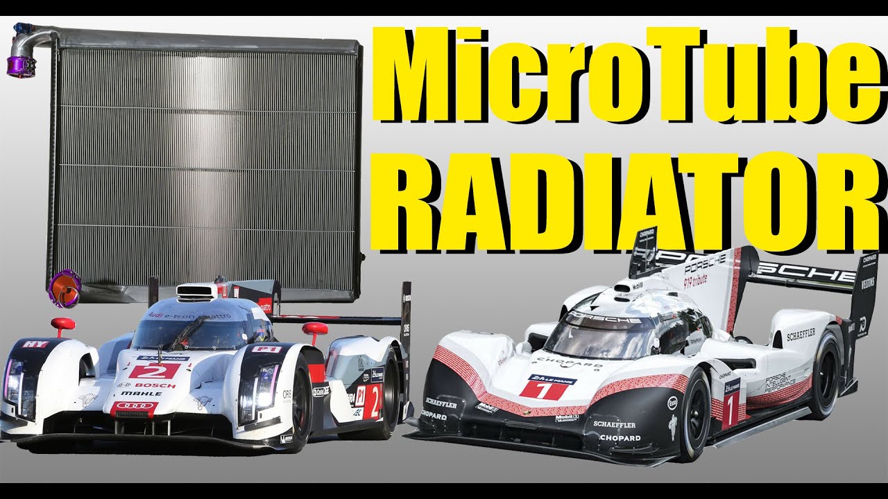 The MicroTube Radiator in Formula 1 and LMP1 EXPLAINED