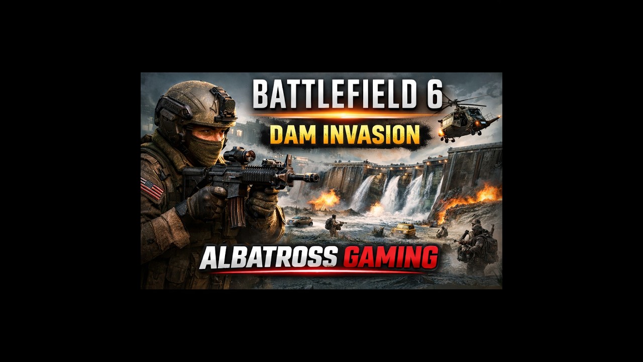 Battlefield 6 – Dam Invasion Mission | Full Action Gameplay 💥