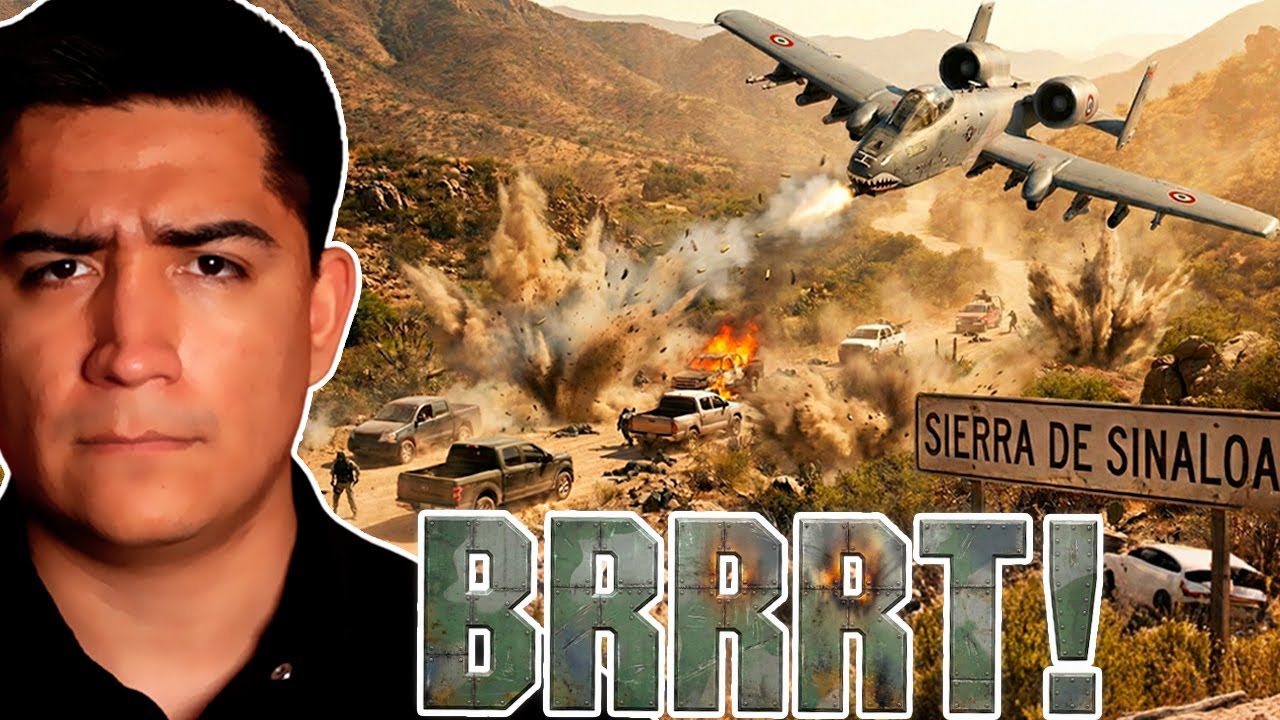 🇲🇽⚠️ ¿Y SI MÉXICO TUVIERA A-10 WARTHOG? 🔥¡La PESADILLA de los CÁRTELES!