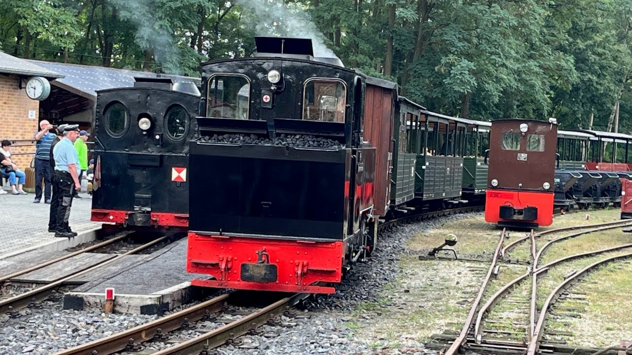Waldeisenbahn Muskau Museumsfest 2023 - Rangieren und mehr ...