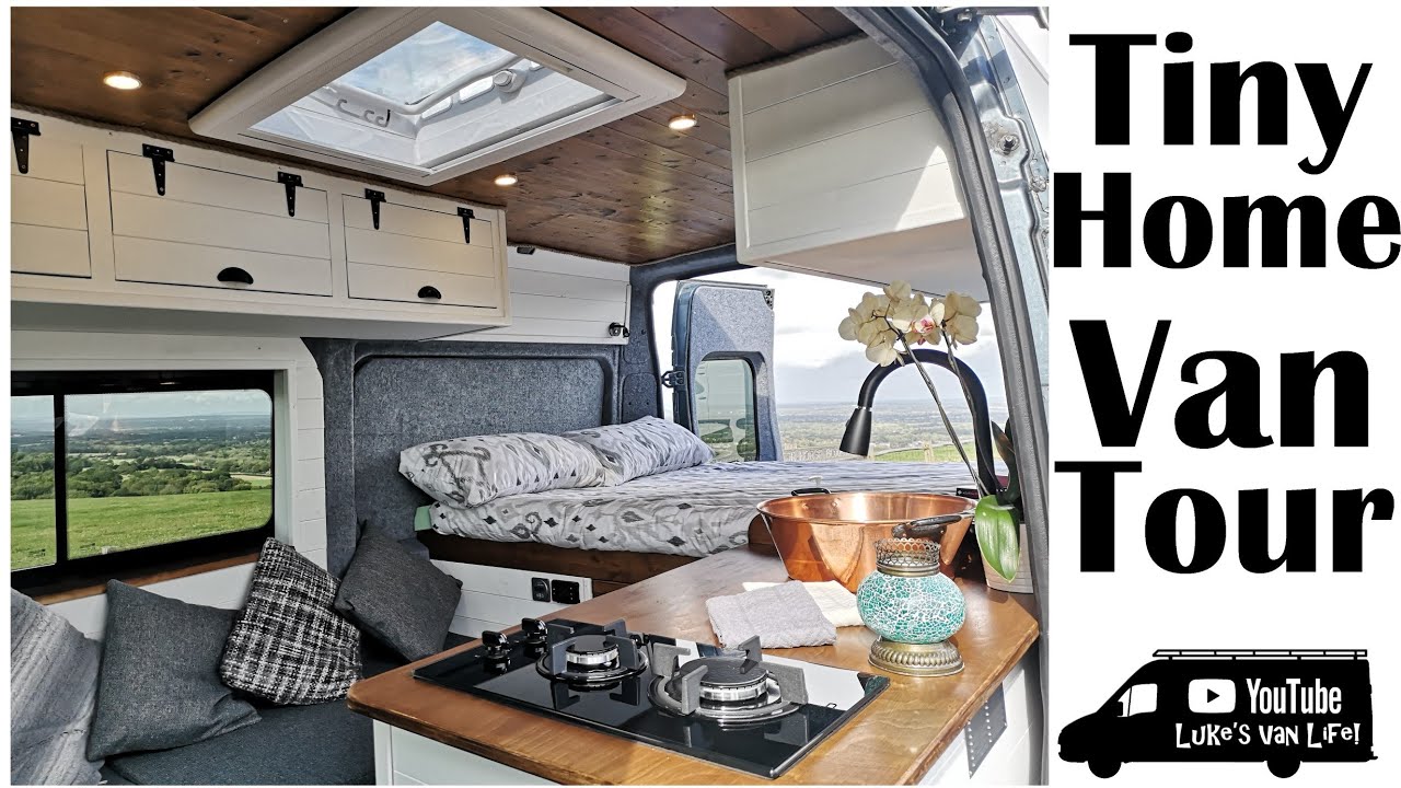 VAN TOUR || OFF-GRID tiny home in a Fiat Ducato || CAMPER CONVERSION