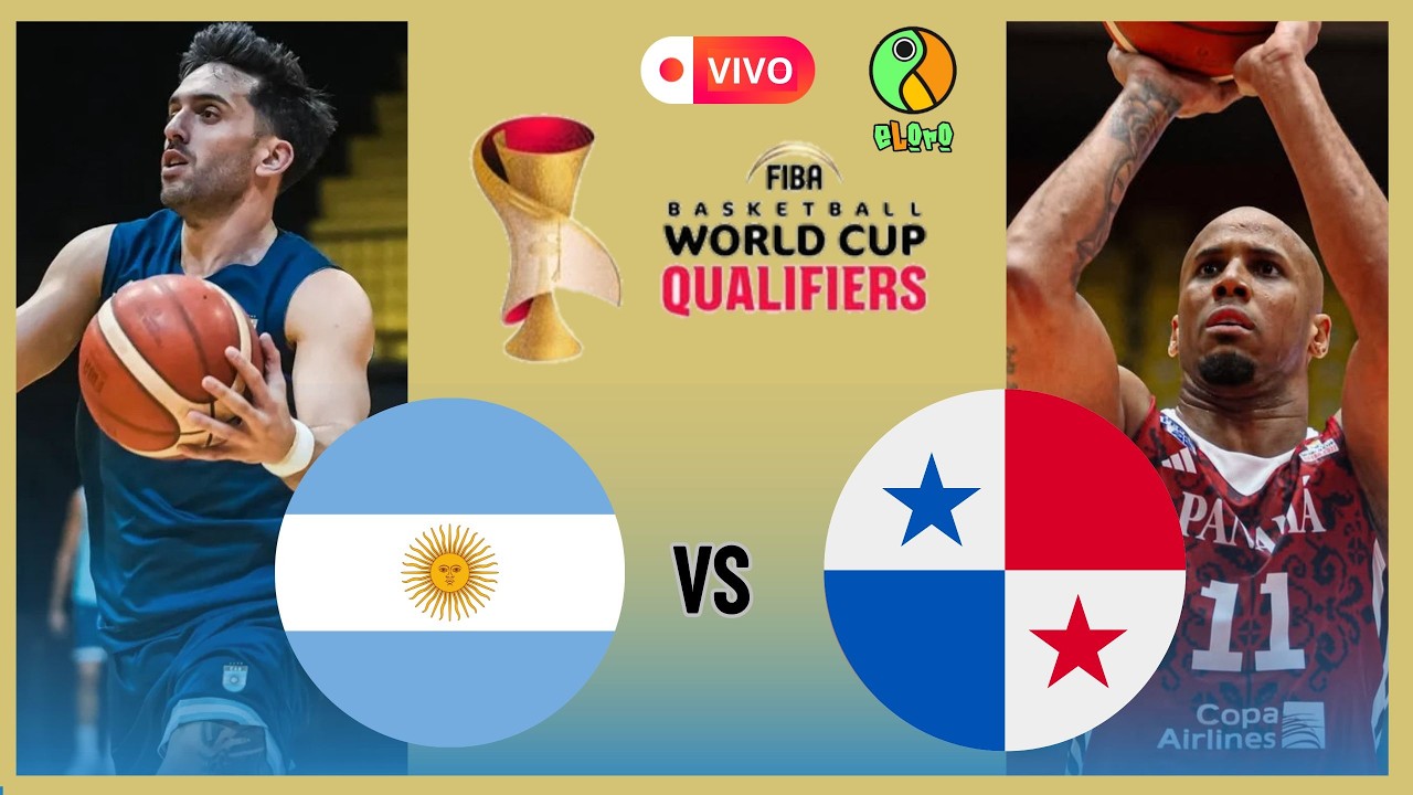 ARGENTINA VS PANAMA | ELIMINATORIAS FIBA QATAR 2027 | EN VIVO  |