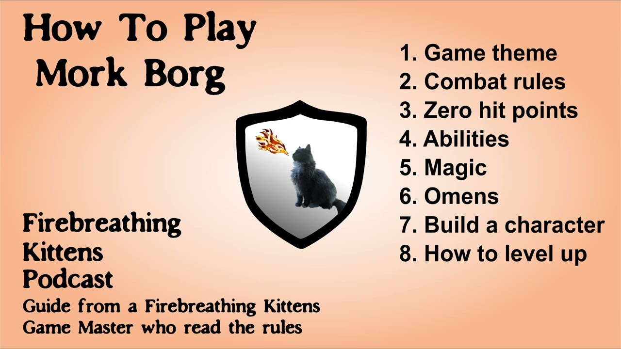 How To Play Mork Borg