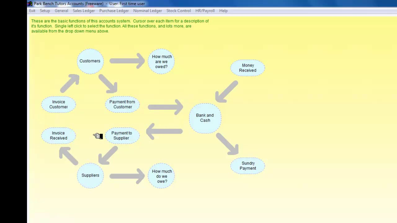 Free Account Software Lesson 1 by David Hopcroft