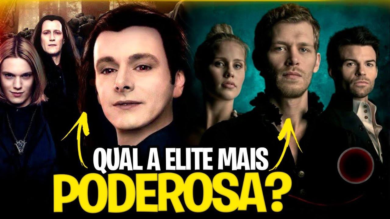 OS VOLTURI DE CREPÚSCULO VS OS MIKAELSON DOS ORIGINAIS - Qual à DINASTIA mais PODEROSA?