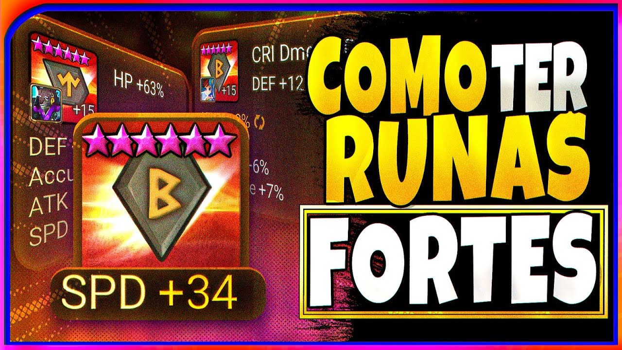 O Guia Secreto para Ter as Runas Mais Fortes | Summoners War Brasil