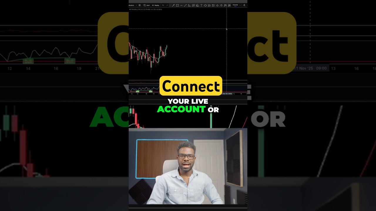 How to connect TradingView to your broker #tradingview #tutorial #swingtrader #forextrader