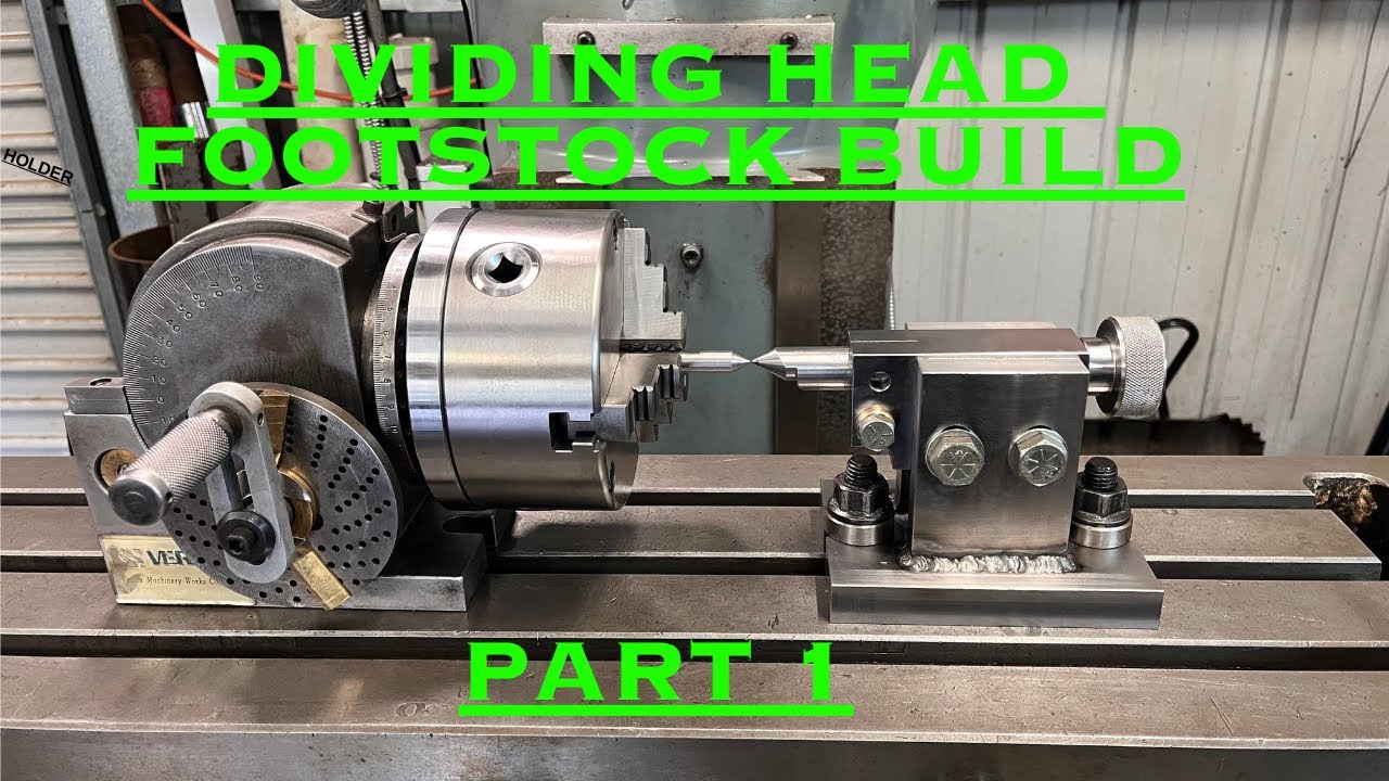 Footstock (Tailstock) Build - Part 1