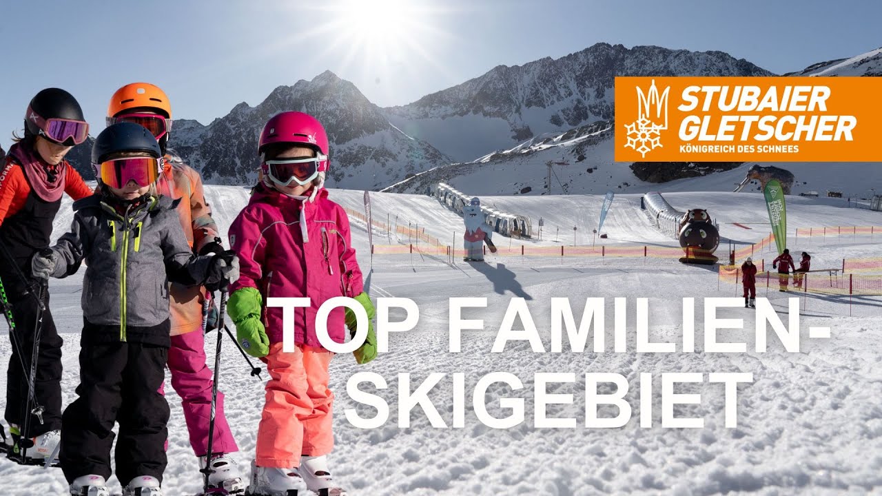 Skifahren mit der Familie: Top Familienskigebiet | Stubaier Gletscher