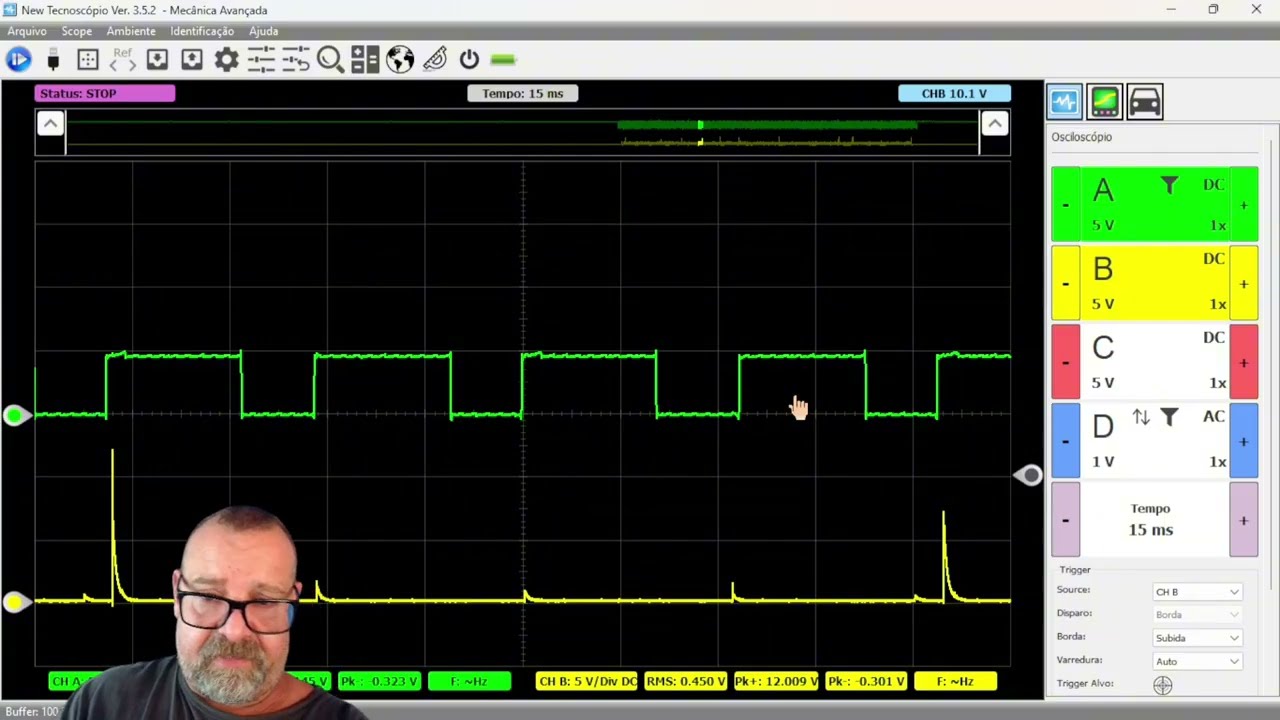 TESTE RÁPIDO e EFICIENTE com OSCILOSCÓPIO 