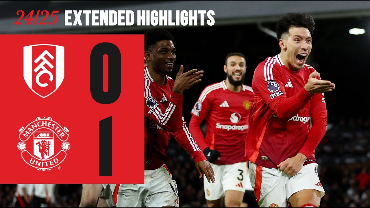 A West London Win 💪 | Fulham v Man Utd | Extended Highlights